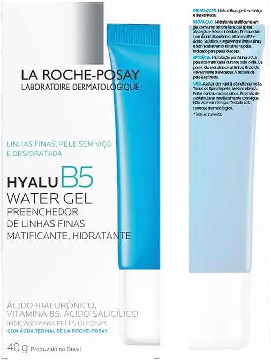 La Roche-Posay Hyalu B5 Water Gel Hidratante Facial Efeito Primer 40g