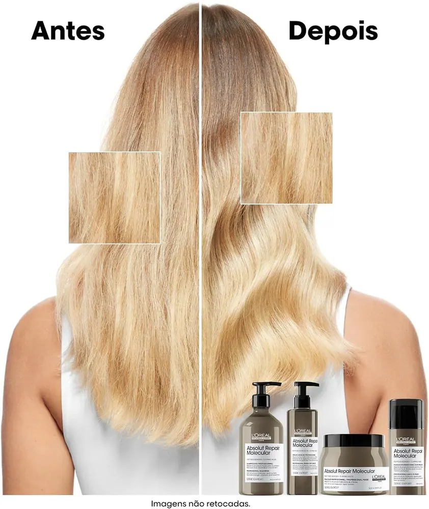 L'Oréal Professionnel Absolut Repair Molecular Máscara Capilar 500ml