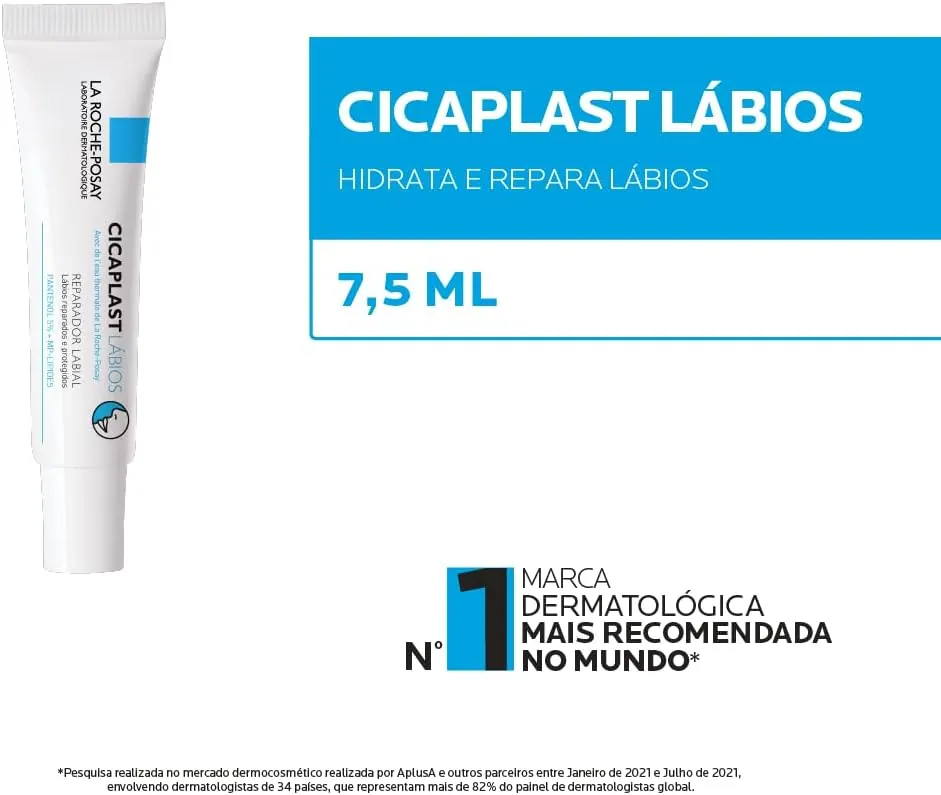 La Roche-Posay Cicaplast Baume Lábios Reparador Labial 7,5ml