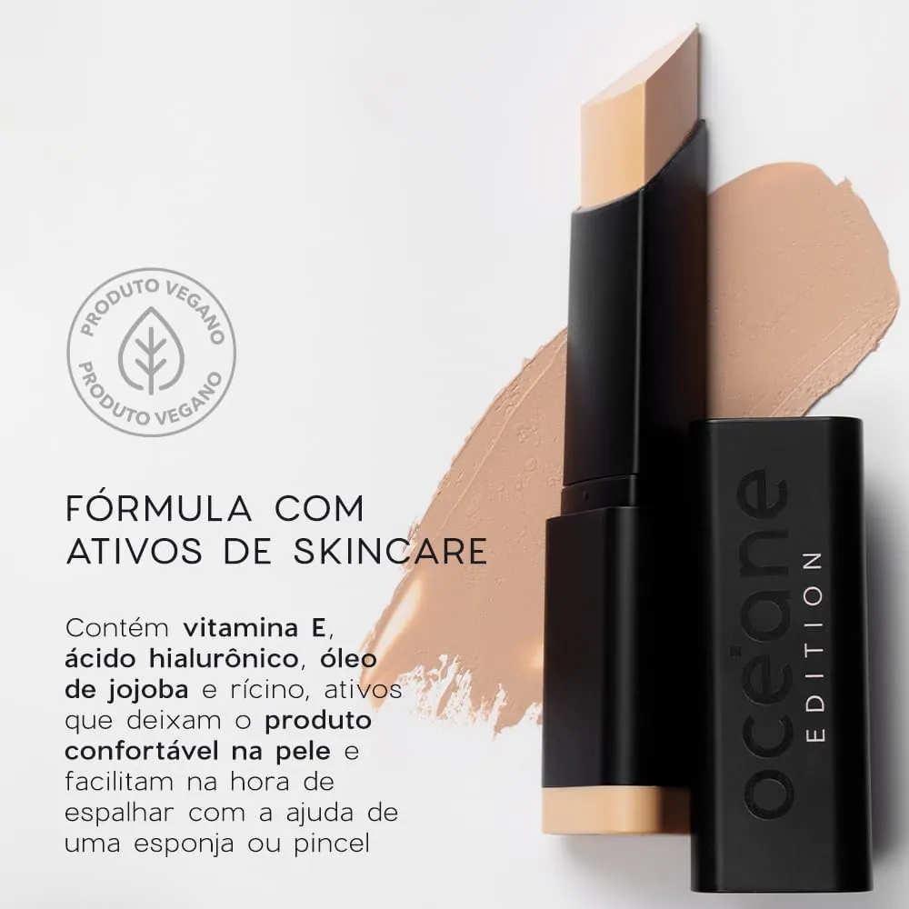 Océane Edition Base em Bastão Foundation Stick Sand (Clara) 8g
