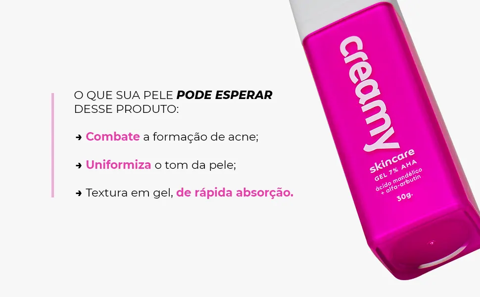 Creamy Skincare Ácido Mandélico - imagem 3