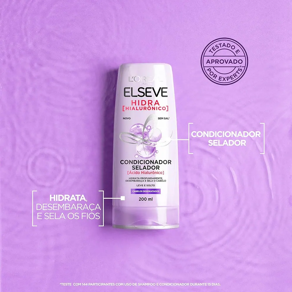 L'Oréal Paris Elseve Hidra Hialurônico Condicionador Selador 400ml