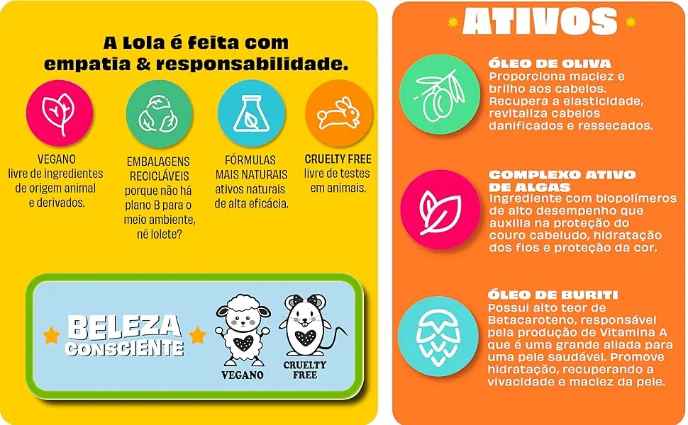 Lola Cosmetics Be(m)dita Praia, creme protetor capilar pré e pós-sol - imagem 7