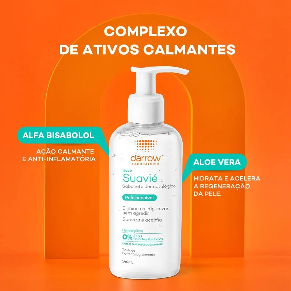 Darrow Suavié Sabonete Líquido para Pele Sensível 140ml