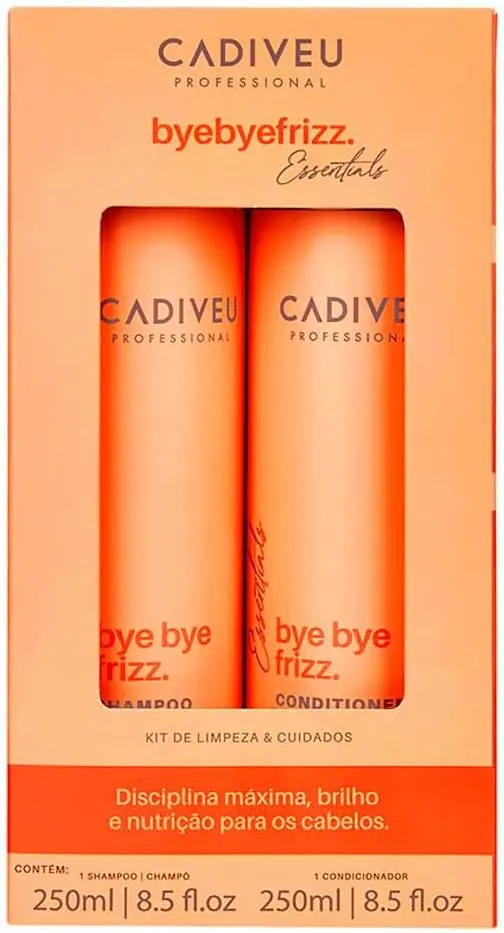 Cadiveu Essentials Kit Bye Bye Frizz Shampoo e Condicionador