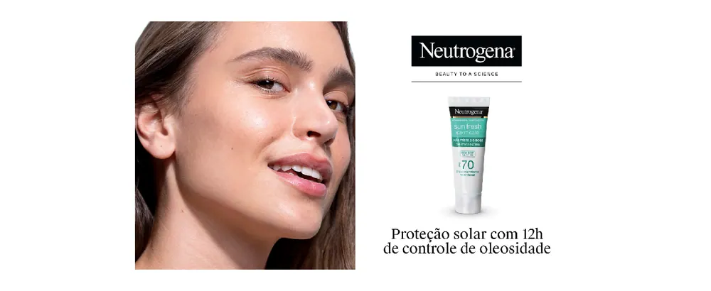 Neutrogena Sun Fresh Derm Care Protetor Solar Facial Sem Cor FPS 70 - 40g - detalhe 1