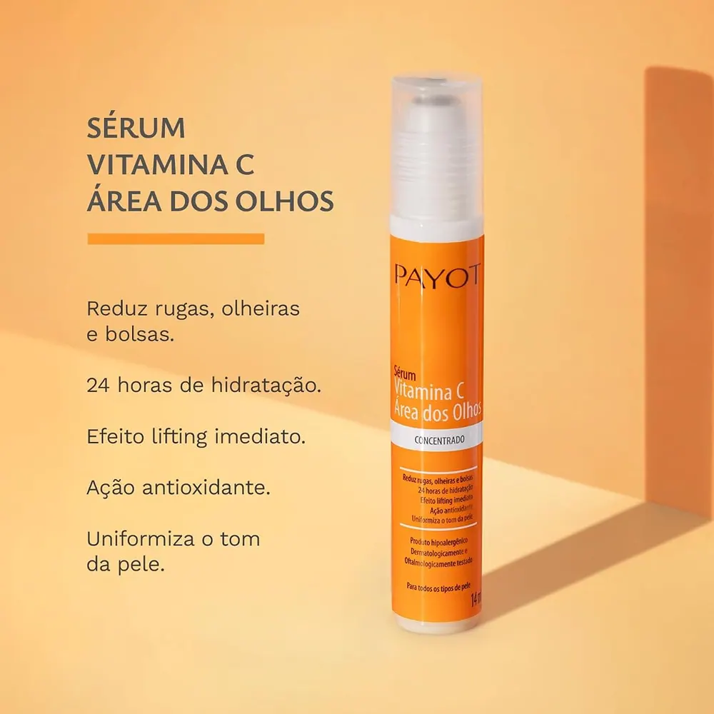 Payot Sérum Vitamina C para a Área dos Olhos 14ml