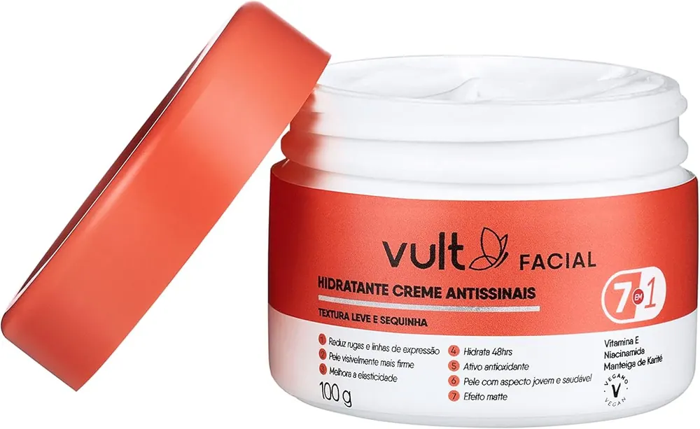 Vult Creme Facial Antissinais 100g