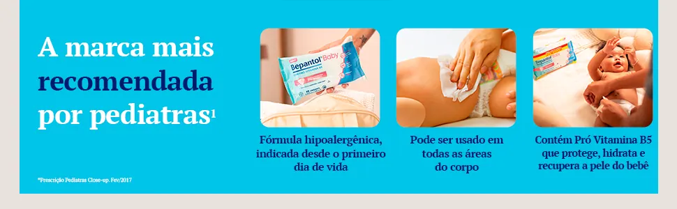 Fórmula sem fragrância, corantes e conservantes