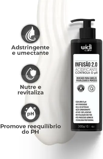 Widi Care Creme Acidificante Infusão 2.0 300g