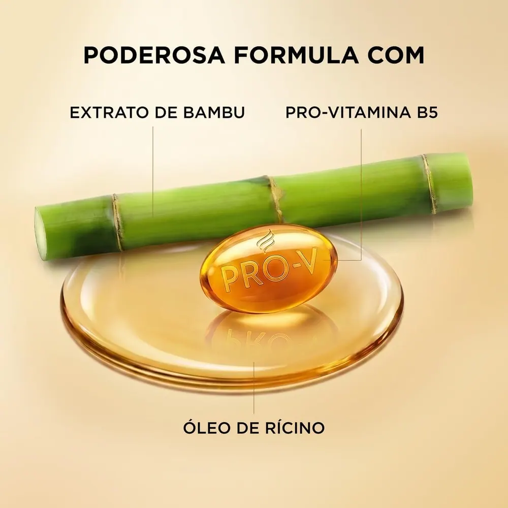 Pantene Pro-V Bambu Nutre e Cresce Shampoo 510ml