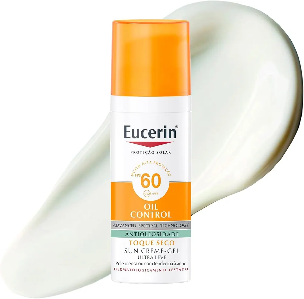 Eucerin Protetor Solar Facial Oil Control FPS 60 50ml