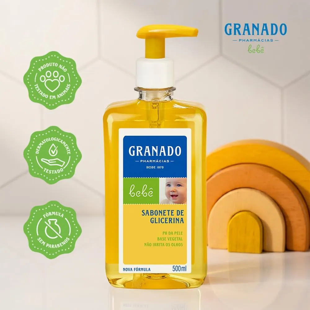 Granado Bebê Sabonete Líquido Tradicional 500ml