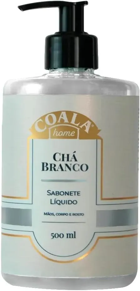 Coala Sabonete Líquido Mãos e Corpo Chá Branco 500ml