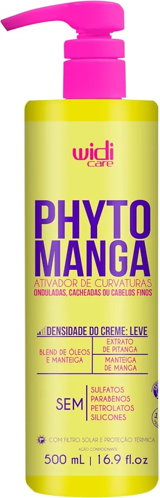 Widi Care Creme Ativador de Curvaturas PhytoManga Efeito Leve 500ml