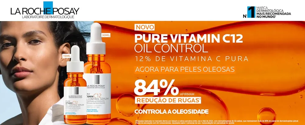 Sérum Pure Vitamin C12 Oil Control La Roche-Posay