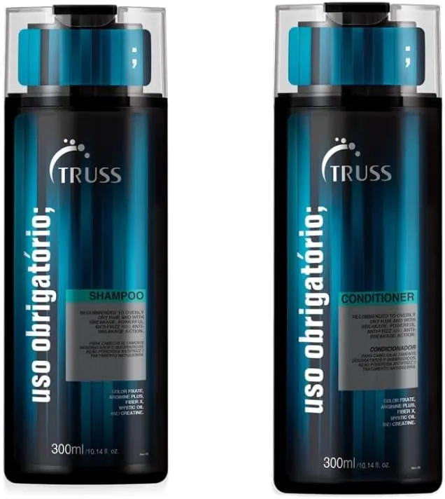 Truss Uso Obrigatório Kit Shampoo 300ml + Condicionador 300ml