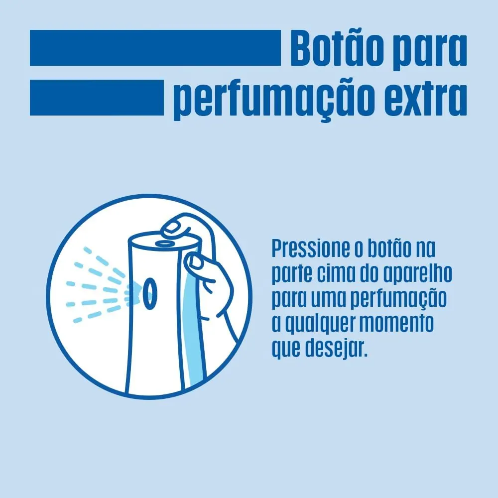 Glade Aromatizador Automático Toque de Maciez - Aparelho + Refil 269ml