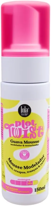 Lola Cosmetics Plot Twist Guava Mousse Modeladora Capilar 150ml