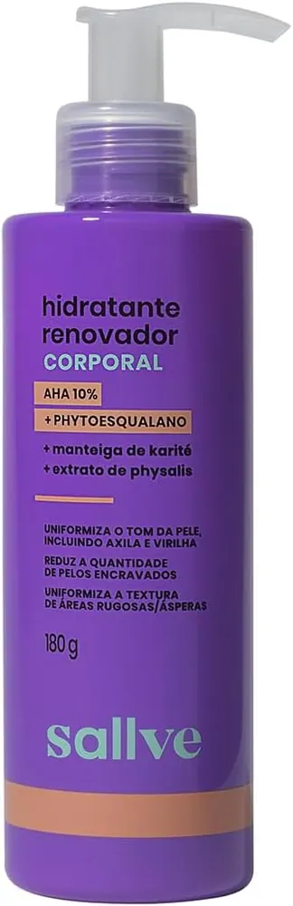Sallve Hidratante Renovador Corporal 180g