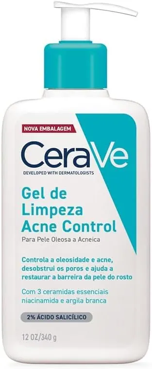 CeraVe Acne Control Gel de Limpeza Facial 340g