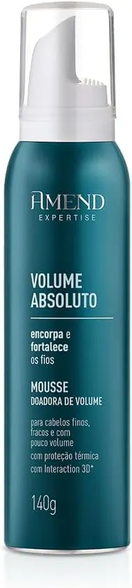 Amend Volume Absoluto Mousse Doadora de Volume 140g