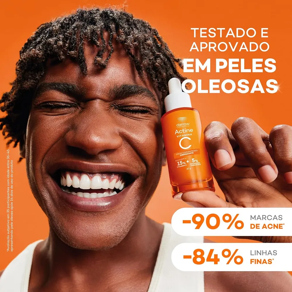 Darrow Actine Sérum Vitamina C 15% com Niacinamida 30ml