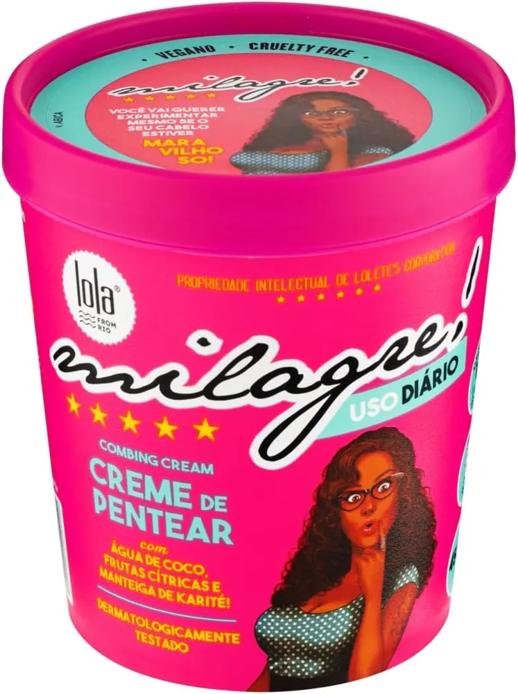 Lola Cosmetics Milagre Creme para Pentear 450g