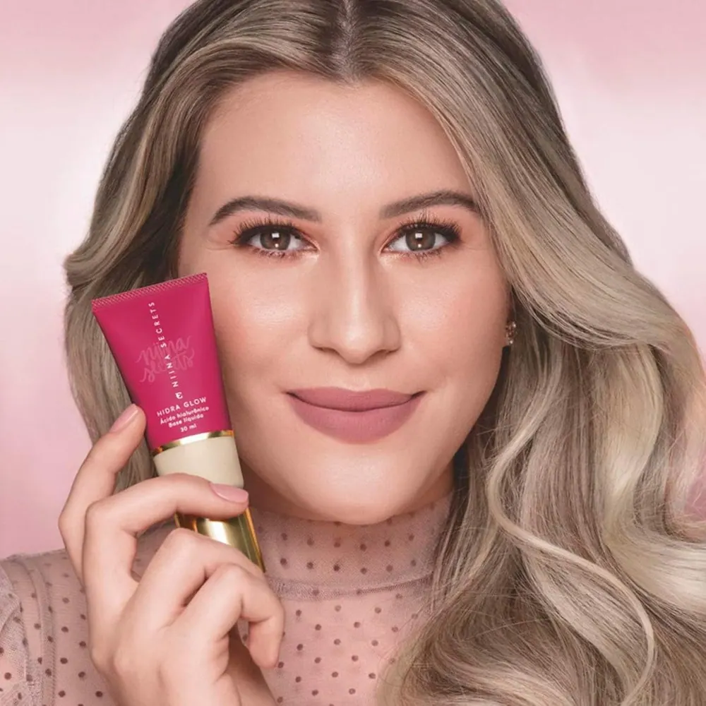 Eudora Niina Secrets Base Líquida Hidra Glow FPS 16 Cor 13 30ml