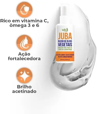 Widi Care Juba Blend de Óleos Vegetais 60ml