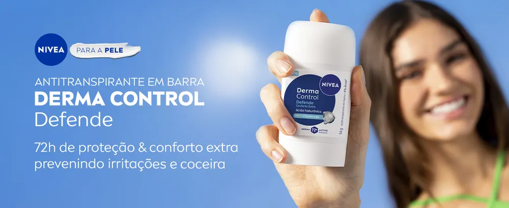 NIVEA Desodorante Stick Derma Control Defende