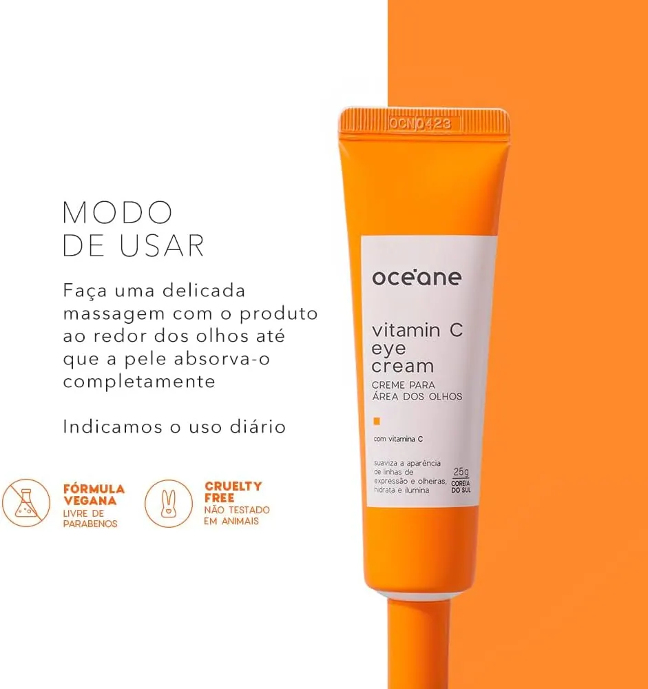 Océane Creme para a Área dos Olhos Vitamin C Eye Cream 25g