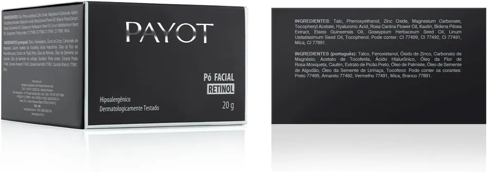Payot Pó Facial Translúcido Iluminador com Retinol Vegetal 20g