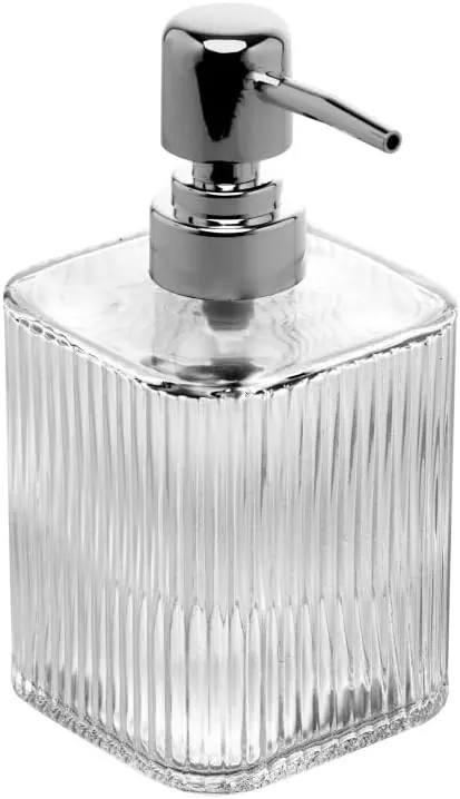 Lyor Porta Sabonete Líquido de Vidro Lines 420ml