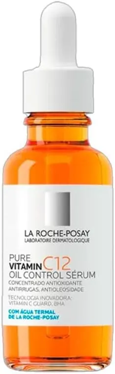La Roche-Posay Pure Vitamin C12 Oil Control Sérum Antirrugas para Pele Oleosa 30ml