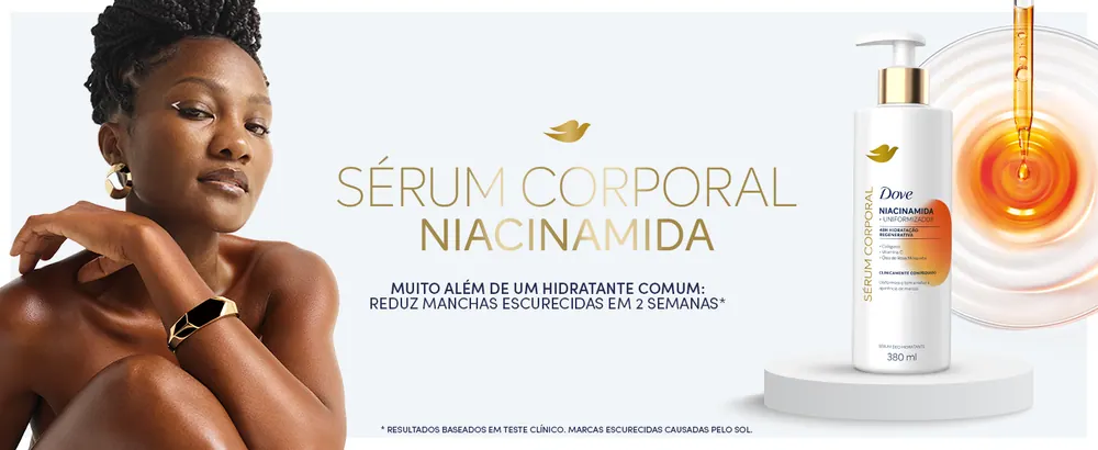 Dove Dermo Renovador Sérum Hidratante Corporal com Niacinamida 380ml - detalhe 1