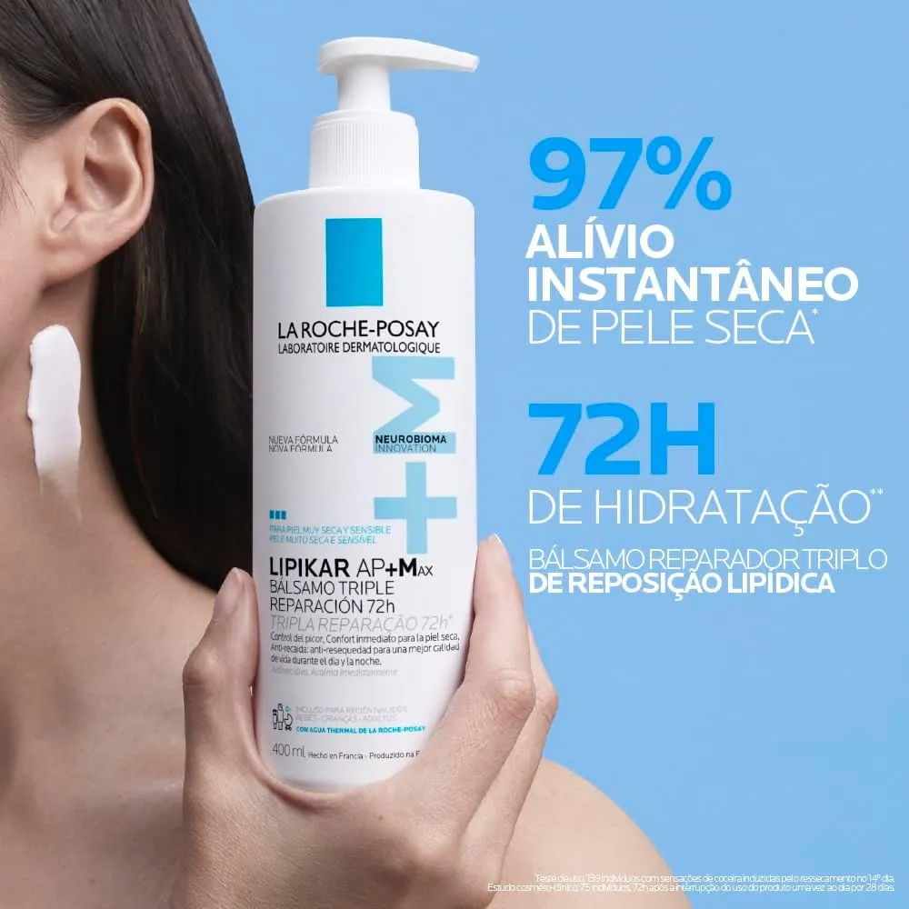 La Roche-Posay Lipikar Baume AP+MAX Hidratante Corporal 400ml