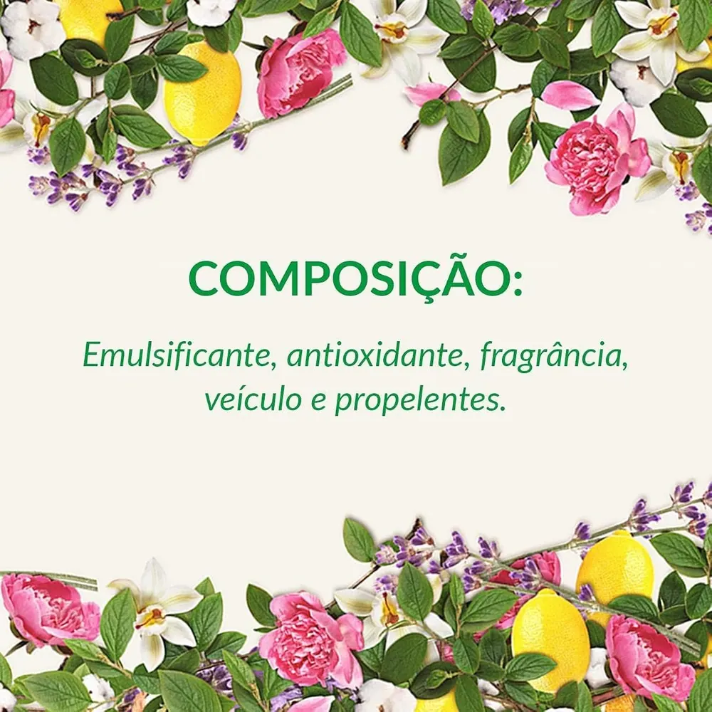 Bom Ar Aromatizador de Ambientes Aerossol Campos de Lavanda 360ml