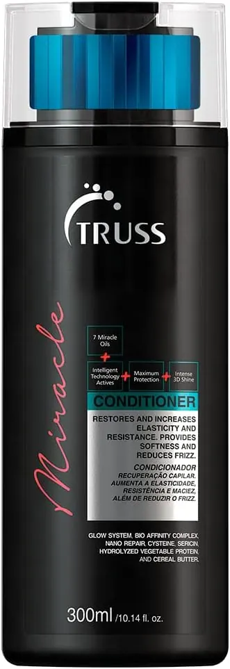 Kit Truss Miracle - Shampoo 300ml + Condicionador 300ml