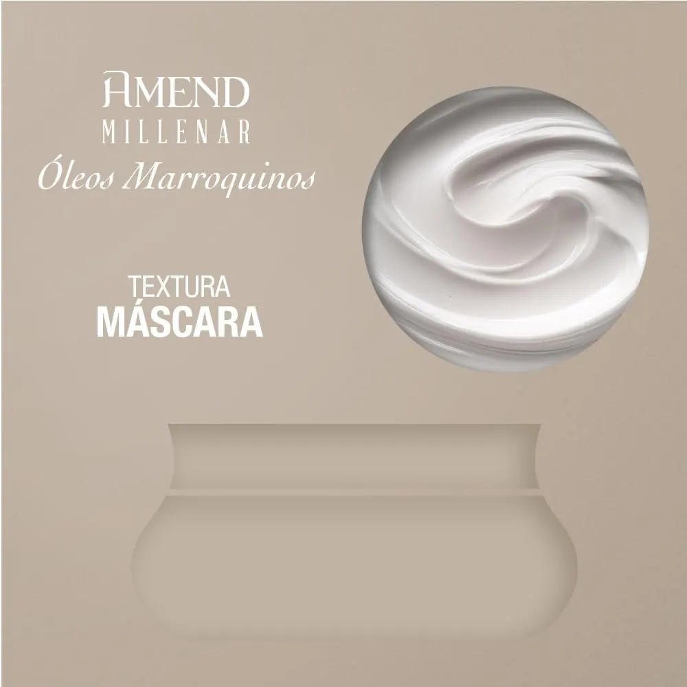 Amend Millenar Óleos Marroquinos Máscara Hair Butter 300g
