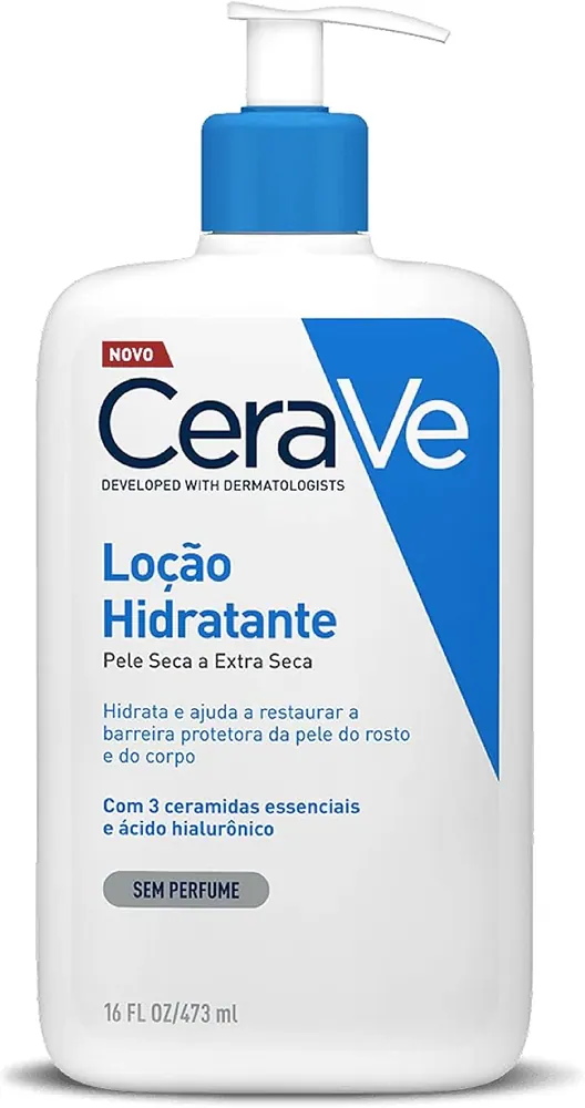 CeraVe Loção Hidratante Corporal com Ácido Hialurônico - 473ml