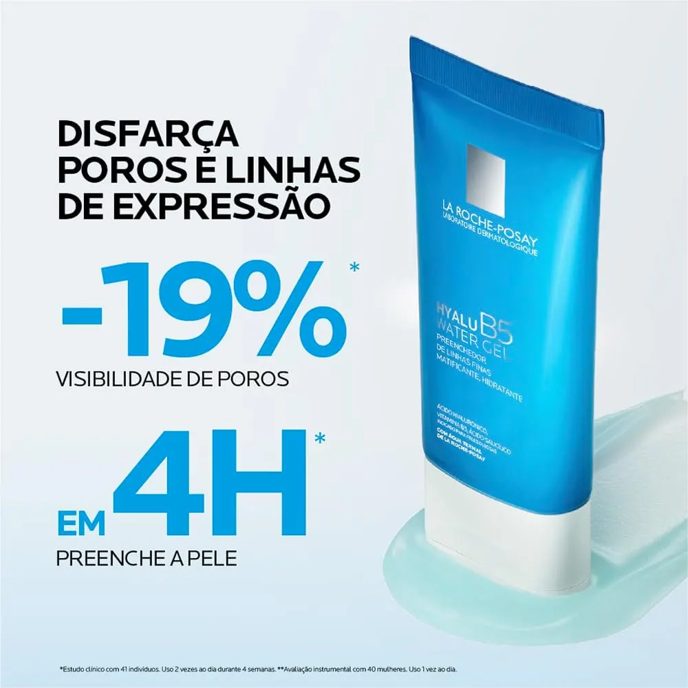 La Roche-Posay Hyalu B5 Water Gel Hidratante Facial Efeito Primer 40g