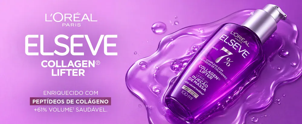 Leave-in Elseve Collagen Lifter e a proposta de volume para cabelos finos