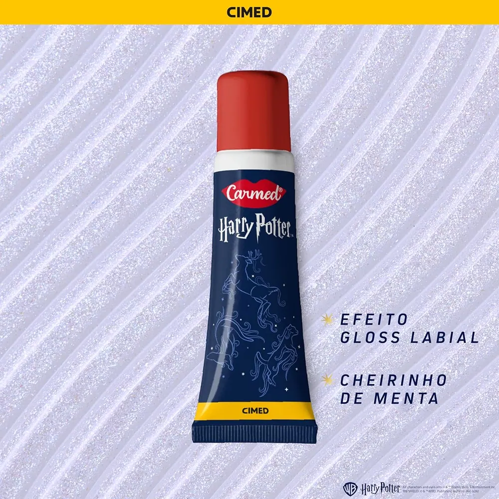 Carmed Gloss Labial Harry Potter Edição Limitada Menta 10g