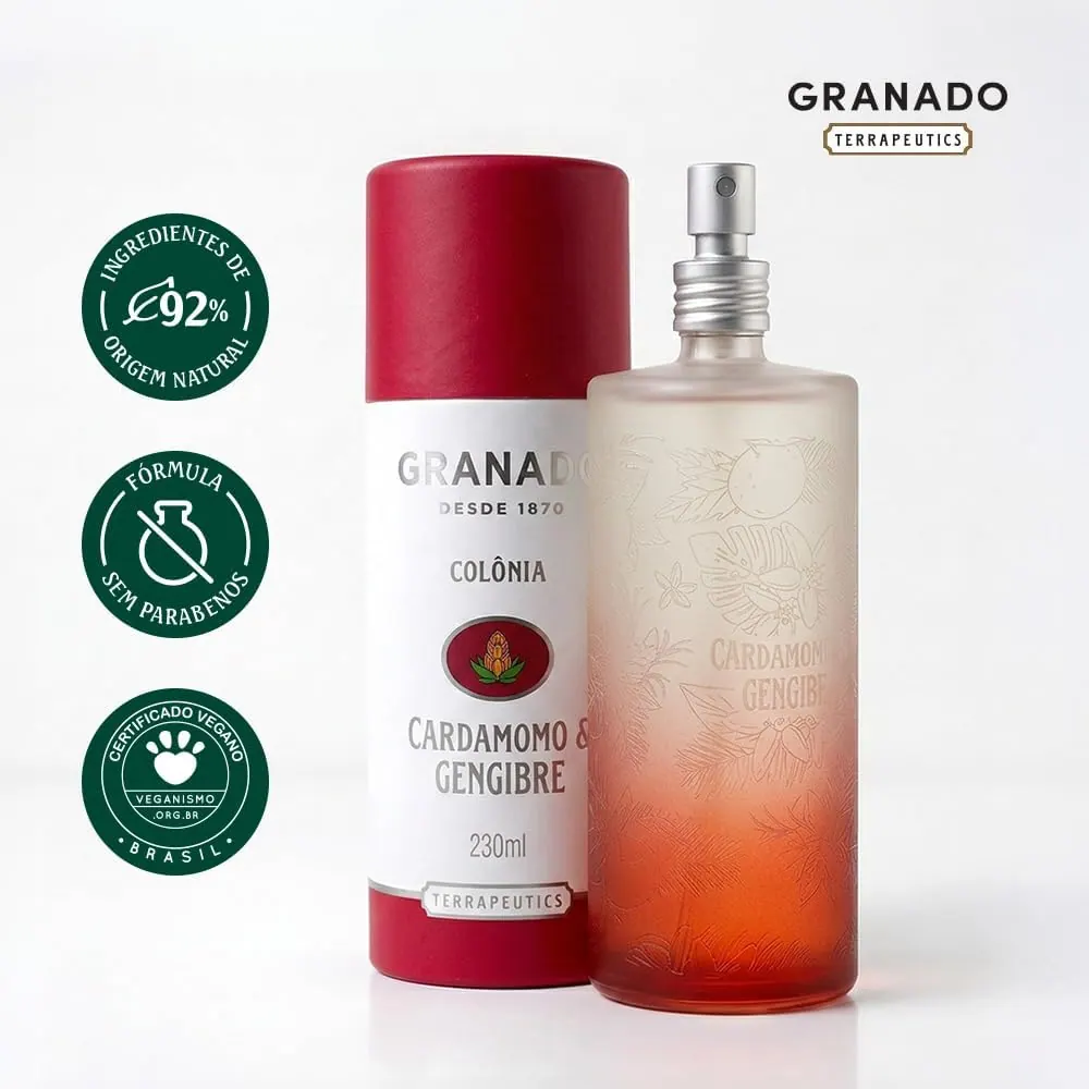 Granado Terrapeutics Colônia Cardamomo e Gengibre 230ml