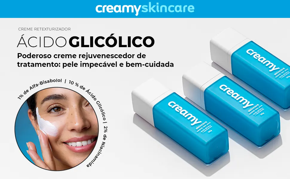 Creamy Skincare Ácido Glicólico