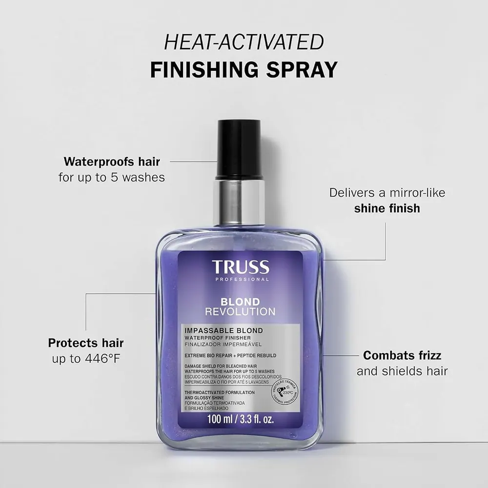 Truss Blond Revolution Impassable Finalizador para Cabelos Loiros 100ml