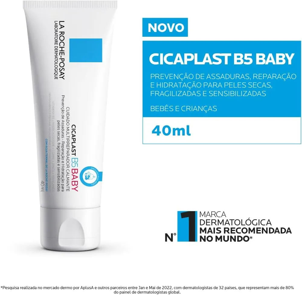 La Roche-Posay Cicaplast B5 Baby Creme Multirreparador Calmante 40ml