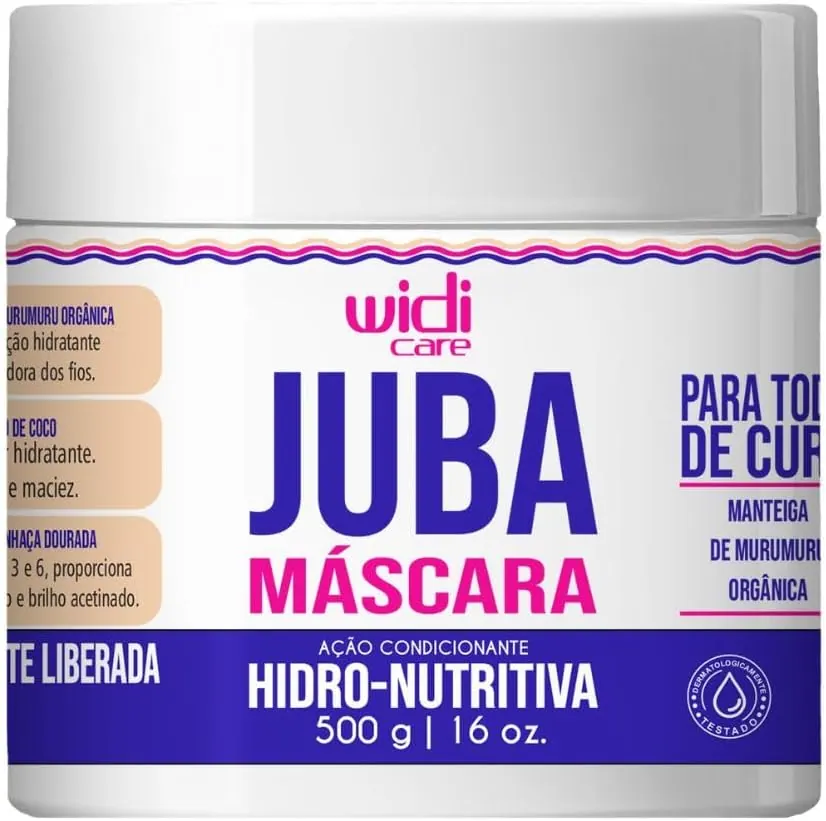 Widi Care Máscara Hidro-Nutritiva Juba 500g