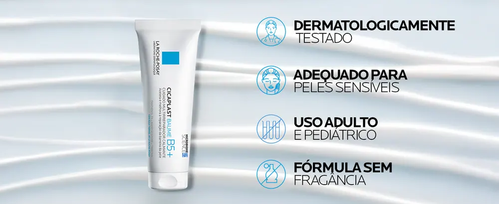 La Roche-Posay Cicaplast Baume B5+ Cuidado Multirreparador Calmante - detalhe 4